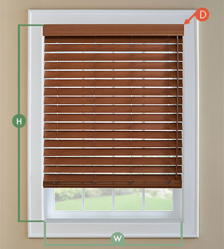 Inside Mounted Blinds- Measuring Instructions