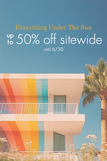 Everything Under the Sun, take up to 50% off sitewide