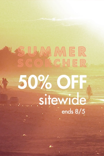 Summer Scorcher Sale, enjoy 50% OFF everything