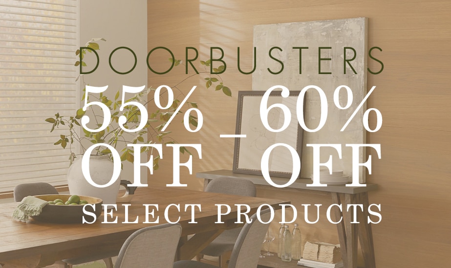 Sneak Peek Doorbusters, take 55% to 60% off select products