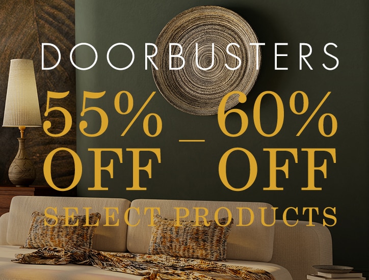 Cyber Monday Doorbusters, take 55% to 60% off select products