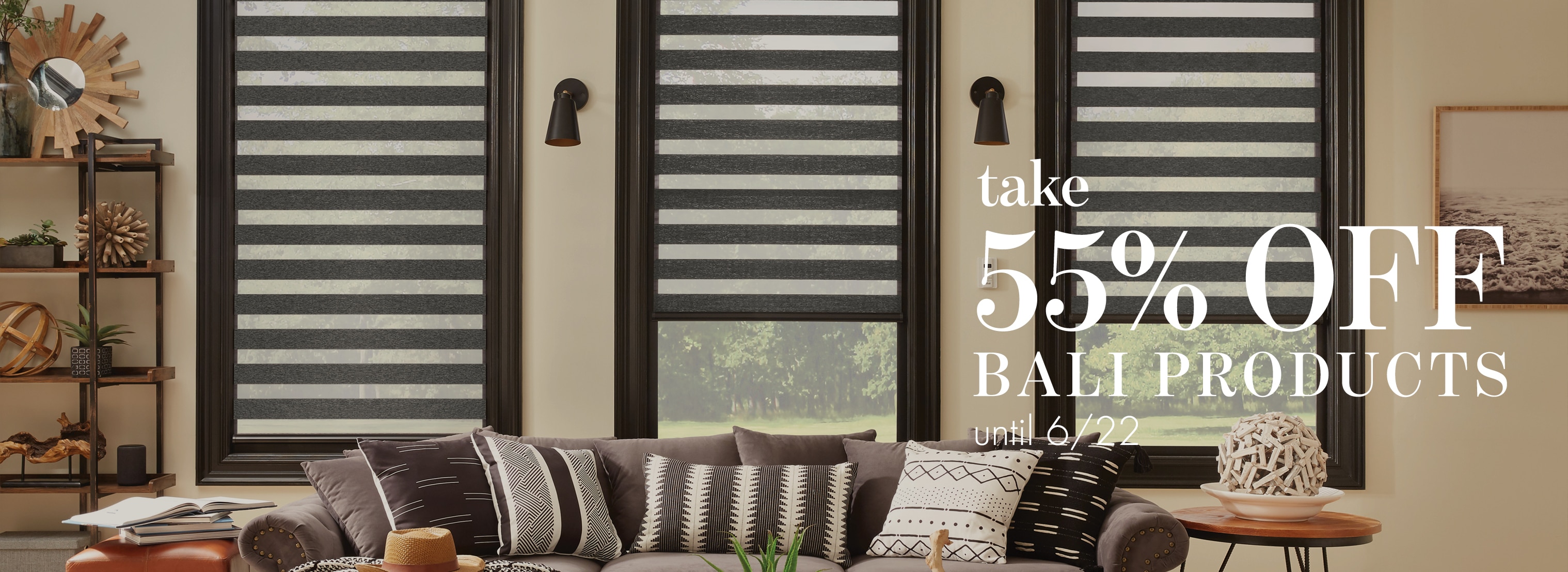 Shop custom Bali blinds and shades at Blindsgalore