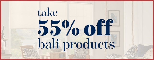 take 55% off all bali products during our fourth of july sale