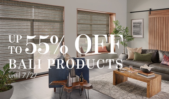 Up to 55% off all Bali products until 7/27