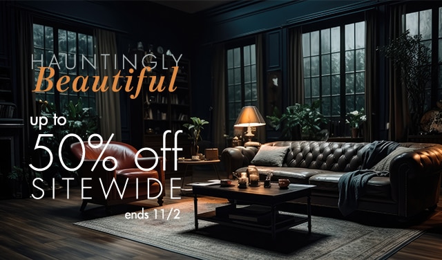 hauntingly beautiful, take up to 50% off everything