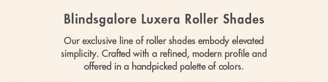 Blindsgalore Luxera Motorized Roller Shades