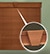 Bali Noble Wood Cornice Keystone