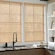 Bali Faux Wood Blinds: Shown in Premium Woodgrain Natural