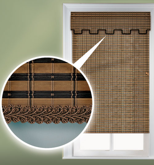 Valance shown with Deco Trim