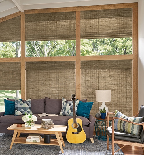 Bali Natural Shades: Shown in Desert Haze Slate Mist