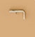 Vertical Blind Mounting Bracket: Track Clip Bracket (top and inside mount) with Extension Bracket (wall and outside mount)