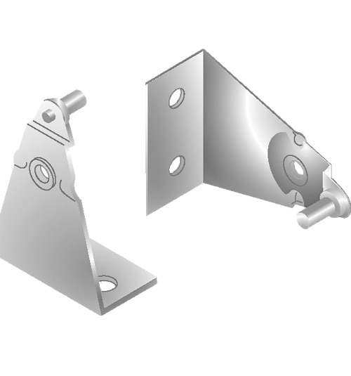Bali Cellular Shade hardware: Hold down Bracket