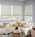 Bali Neat Pleat Pleated Shades shown in color Springleaf Apple Tree