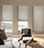 Bali Neat Pleat Pleated Shades shown in Domain Dried Mud