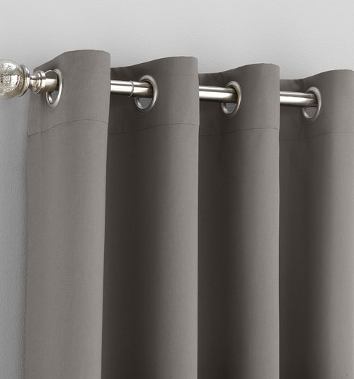Grommet Drapery detailed view