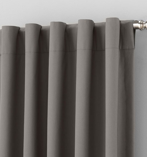 Back Tab Drapery detailed view