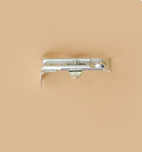Sliding Panels Mounting Bracket: Track Clip Bracket (top and inside mount) with Extension Bracket (wall and outside mount)