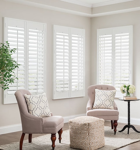 Bali Shutters: 2 1/2" Louvers