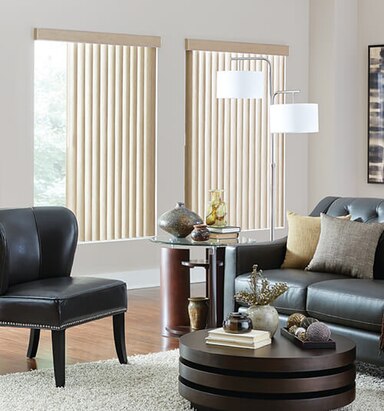 Bali S-Shape Vertical Blinds: Presidential Roosevelt