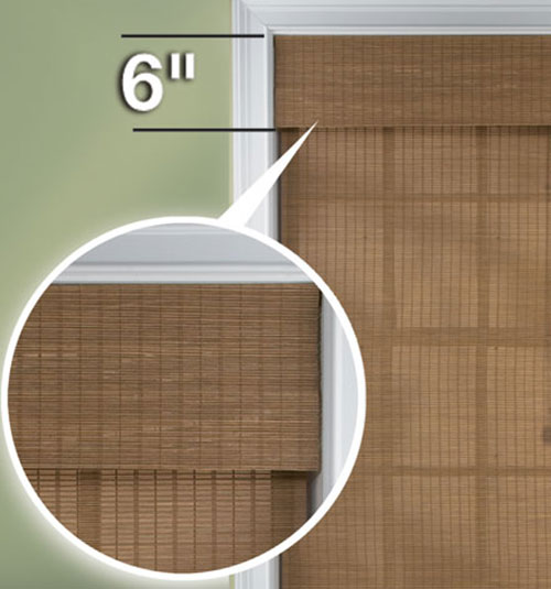 6&quot; Inch Standard Valance