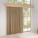 Bali Natural Drapes Shown in Lagoon Slate Mist