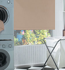 Bali Roller Shades Shown in Basics Oat