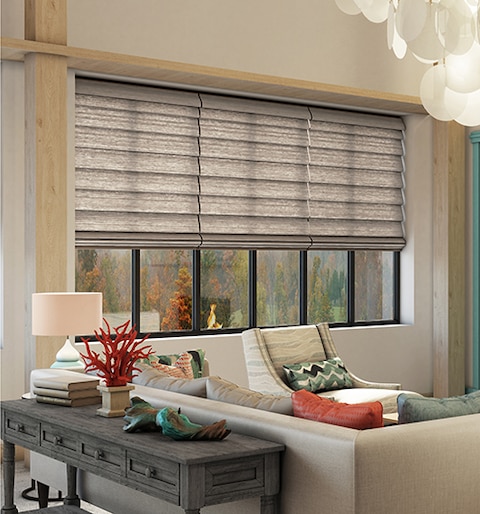 Levolor Roman Shades: Light Filtering Patterns & Textures