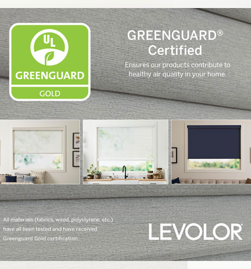 GreenGuard Gold Certification - Ensures healthy air quality in your home