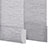 Close up of bottom hem bar options. Left - Fabric Wrapped; Right - Heat Sealed