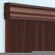 Visions Faux Wood Valance shown in Mahogany