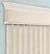 Traditional Valance with White trim