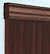 Visions Faux Wood Valance shown in Mahogany