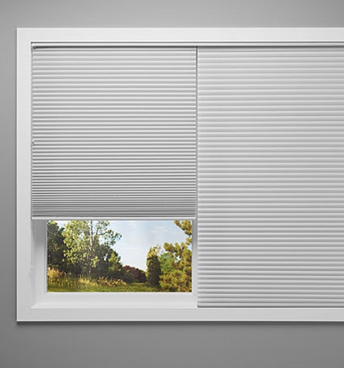 Two-On-One Cordless Cellular Shade