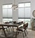 LEVOLOR Light Filtering Cellular Shades shown in Crosshatch Steelwool