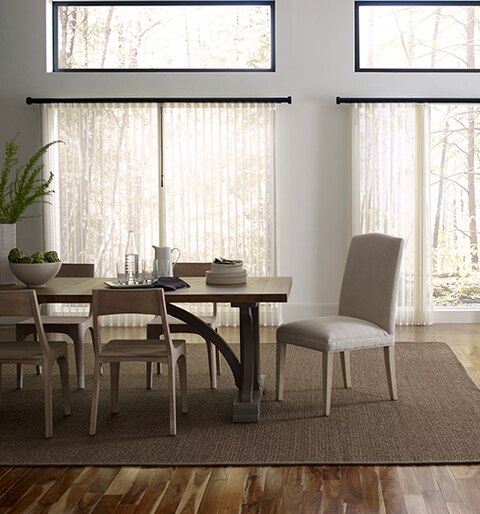 Levolor Perceptions Soft Vertical Shades Linen & Translucence