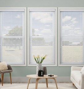 Simply Chic 2 1/2 Faux Wood Blinds
