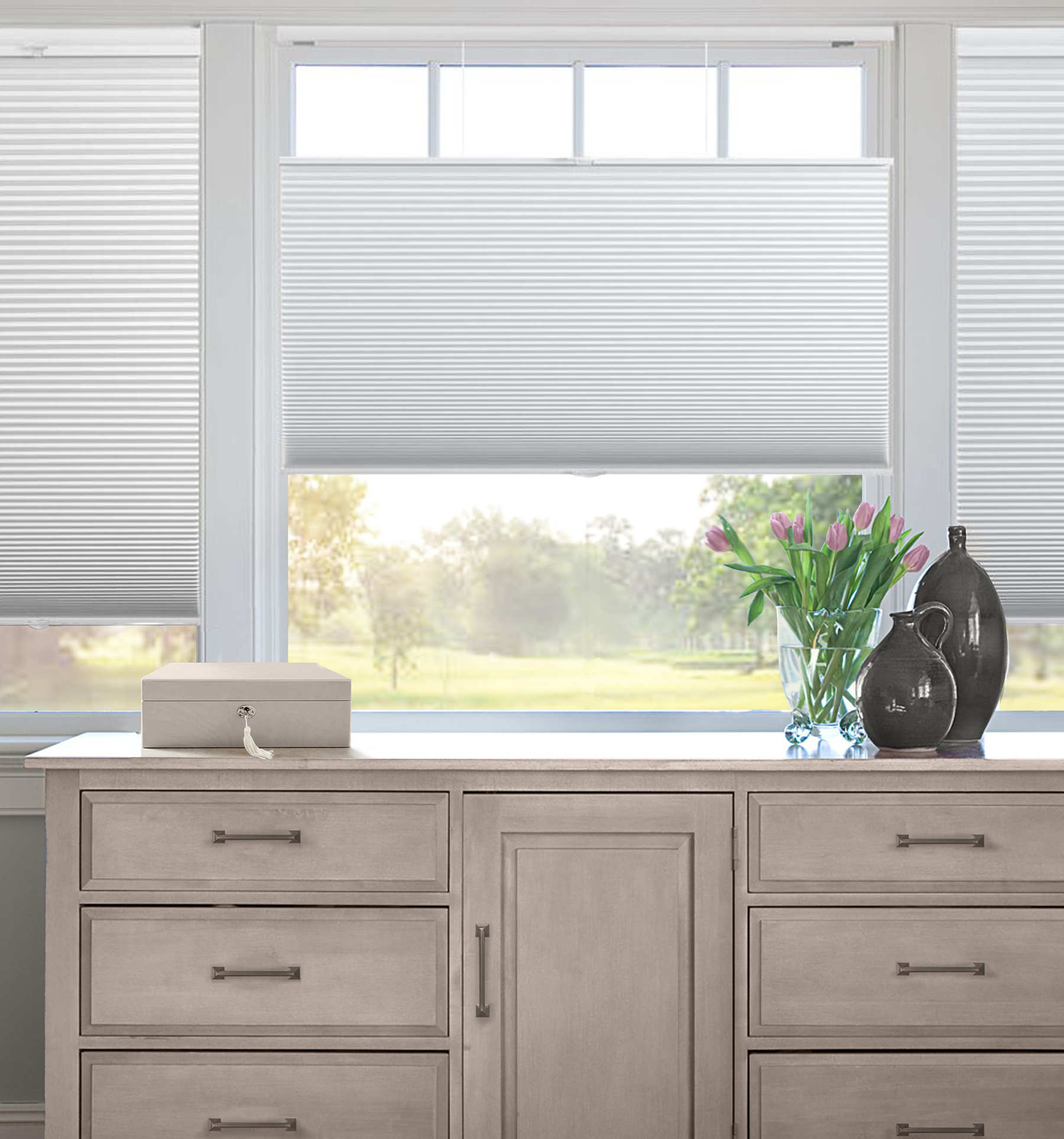 Blindsgalore Cordless Top Down Bottom Up Cellular Shade