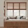 Blindsgalore Signature Wood Blinds with Cordless Lift, shown in Kona with 2 1/2" slats
