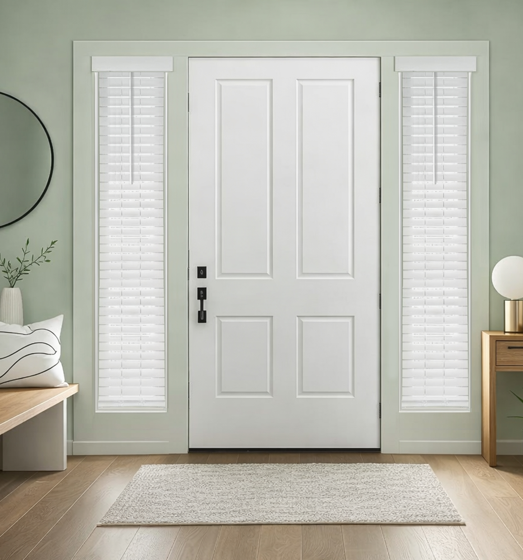 Blindsgalore Signature Sidelight Wood Blinds