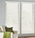 Blindsgalore Faux Wood Blinds: Smooth Slats in Off White