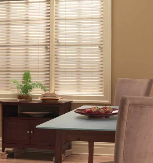 Blindsgalore&#xAB; Wood Alternative Blinds: 2 1/2 Slats in Off White