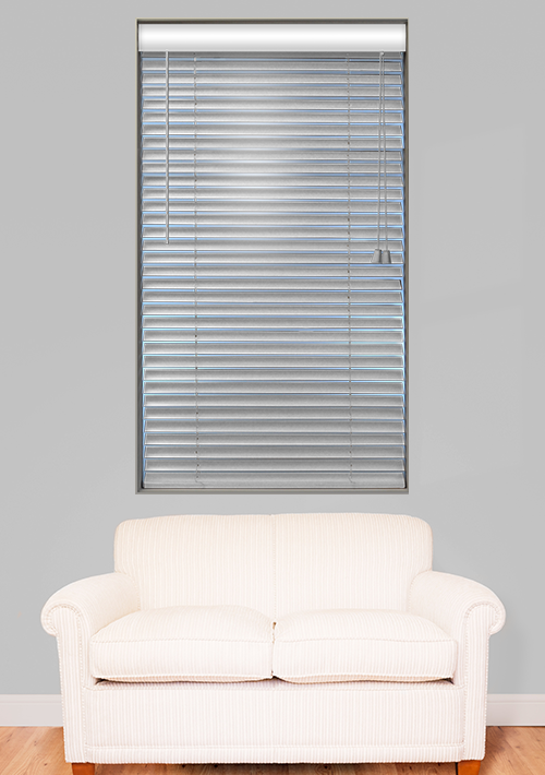 Blindsgalore® Horizontal Blinds 2" Vinyl Solids