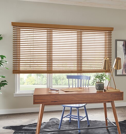 Blindsgalore® Hardwood Blinds 2" Slats