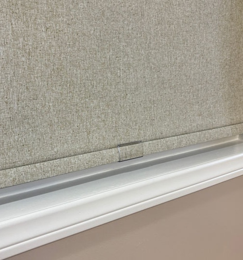 Fabric Wrapped Bottom Rail