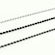 Metal bead chain for Cord Loop control is offered in White, Gray or Black