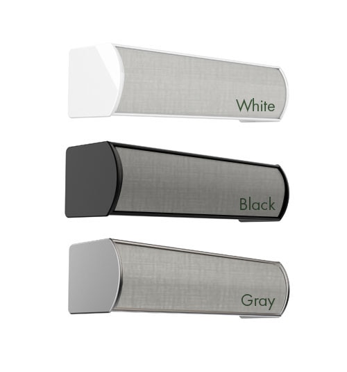Metal roller shade brackets for shades with a Cassette