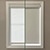 Light comparison between Light Filtering and Blackout fabrics. Note, Inside Mount shades made in Blackout fabric will have a halo effect around the framing due to necessary fabric deductions