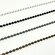 Metal bead chain for Cord Loop control is offered in White, Gray, Bronze or Black. Color is determined by Hardware Color selection