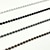 Metal bead chain for Cord Loop control is offered in White, Gray, Bronze or Black. Color is determined by Hardware Color selection