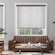 Cordless Light Filtering shade shown in Crestline Feather Gray